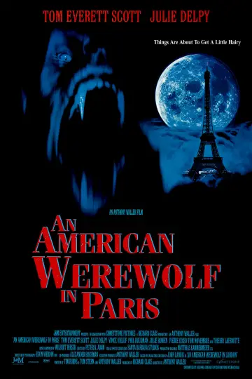 Plakat do filmu "Amerykański Wilkołak w Paryżu" #139326