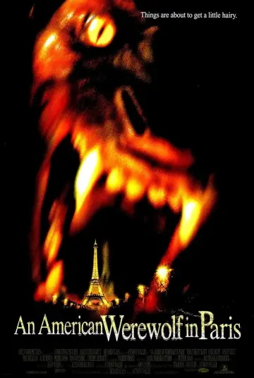 Plakat do filmu "Amerykański Wilkołak w Paryżu" #139331