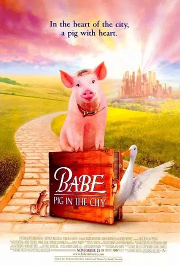 Plakat do filmu "Babe: Świnka w mieście" #415301
