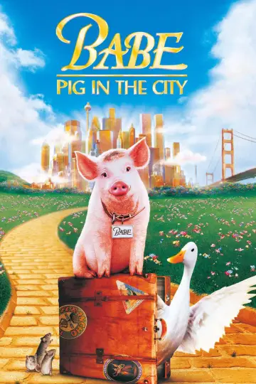 Plakat do filmu "Babe: Świnka w mieście" #937406