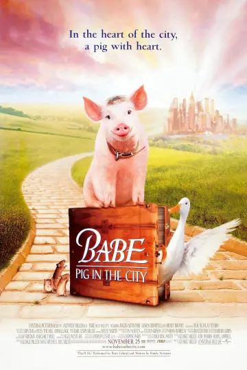 Plakat do filmu "Babe: Świnka w mieście" #937411