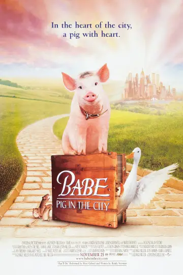Plakat do filmu "Babe: Świnka w mieście" #937412