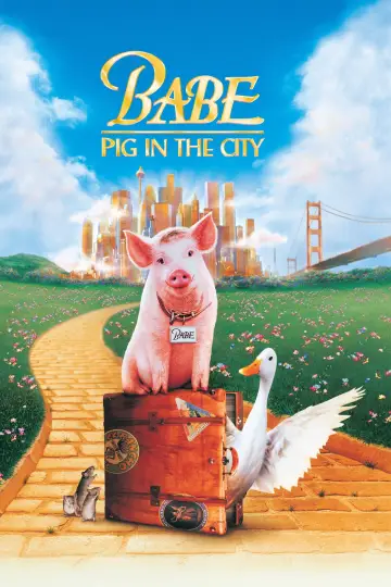 Plakat do filmu "Babe: Świnka w mieście" #937415