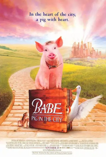 Plakat do filmu "Babe: Świnka w mieście" #937416