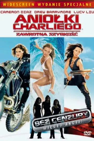 Plakat do filmu "Aniołki Charliego: Zawrotna szybkość" #918582