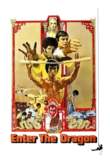 Plakat do filmu "Wejście smoka" #65965