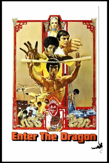 Plakat do filmu "Wejście smoka" #65982