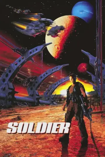 Plakat do filmu "Galaktyczny wojownik" #881899