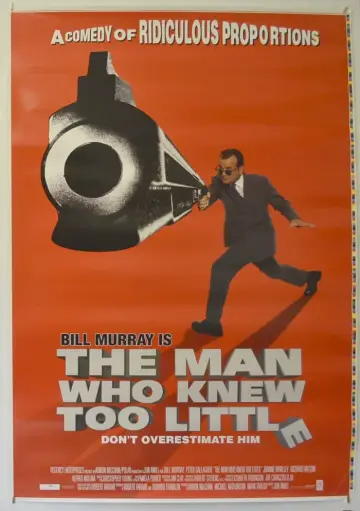 Plakat do filmu "Człowiek, który wiedział za mało" #127135