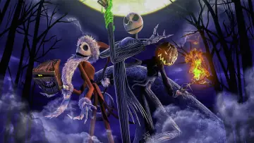 Zasłona do filmu "Jack i Sally Koszmar przed świętami" #185321