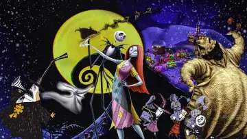 Zasłona do filmu "Jack i Sally Koszmar przed świętami" #185328