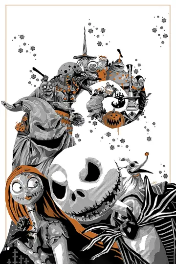 Plakat do filmu "Jack i Sally Koszmar przed świętami" #185348