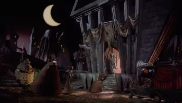 Zasłona do filmu "Jack i Sally Koszmar przed świętami" #589524