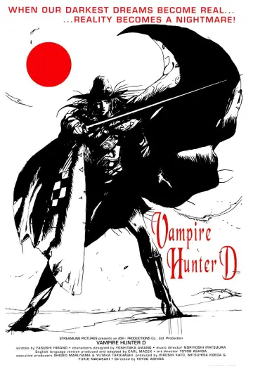 Plakat do filmu "Vampire Hunter D" #720462