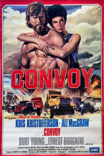 Plakat do filmu "Konwój" #290247