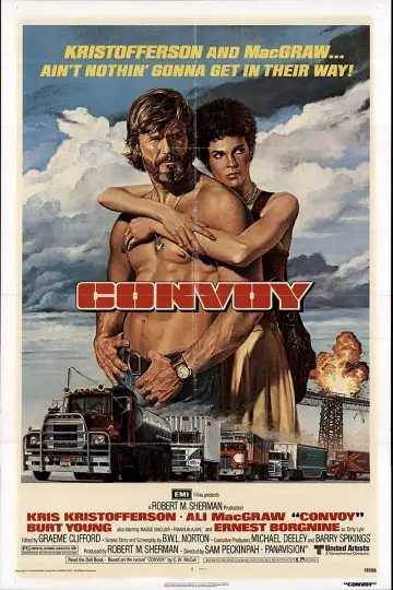Plakat do filmu "Konwój" #290248