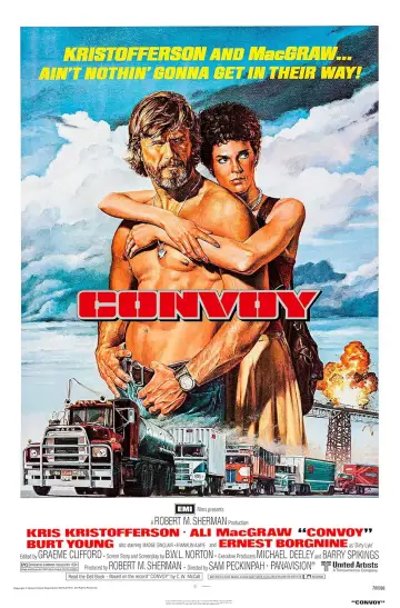 Plakat do filmu "Konwój" #807214