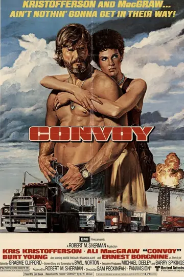 Plakat do filmu "Konwój" #807219