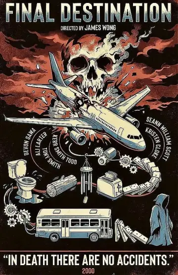 Plakat do filmu "Oszukać przeznaczenie" #1576852