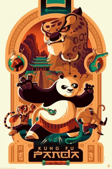 Plakat do filmu "Kung Fu Panda" #23671