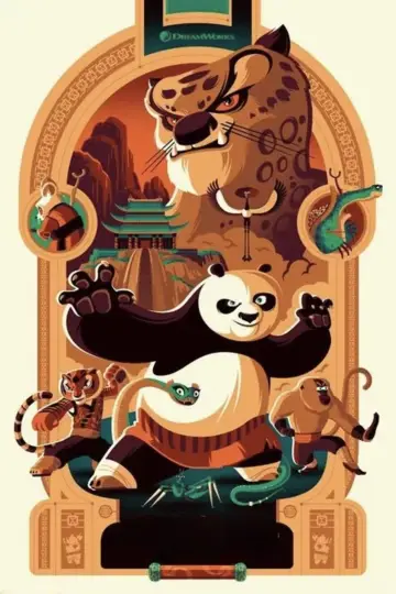 Plakat do filmu "Kung Fu Panda" #569073