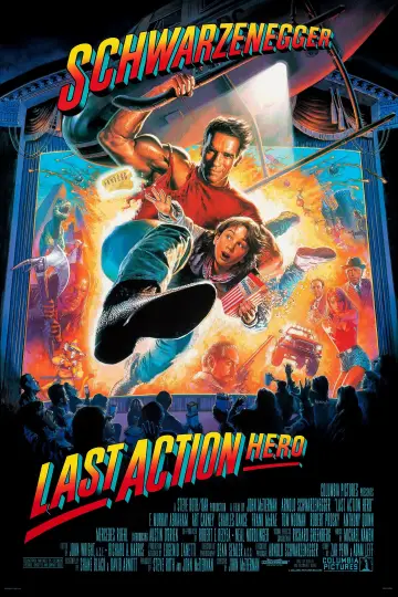 Plakat do filmu "Bohater ostatniej akcji" #77183