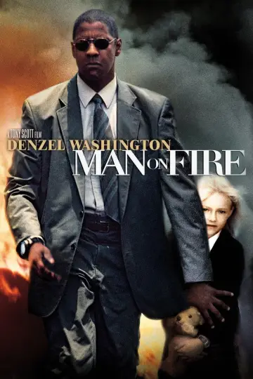 Plakat do filmu "Człowiek w ogniu" #213941