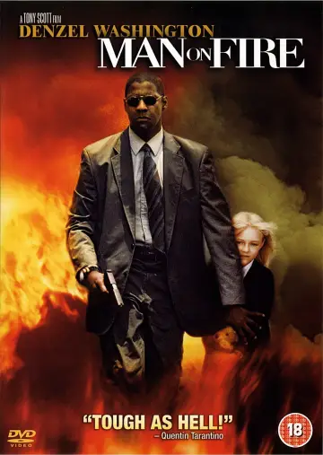 Plakat do filmu "Człowiek w ogniu" #213943
