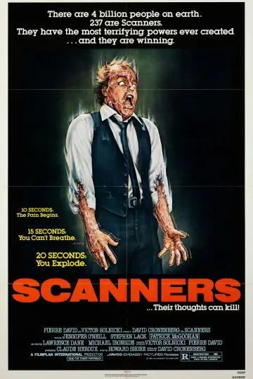 Plakat do filmu "Skanerzy" #685465