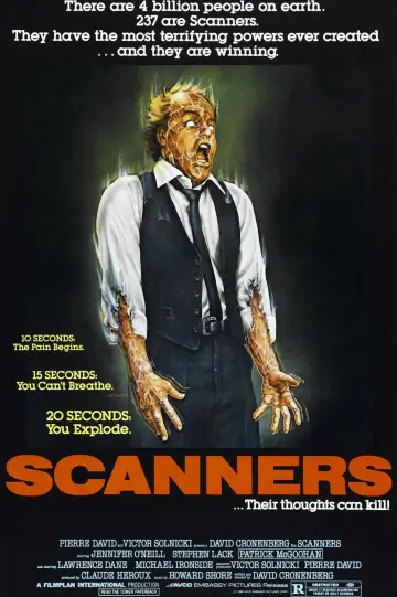 Plakat do filmu "Skanerzy" #685489