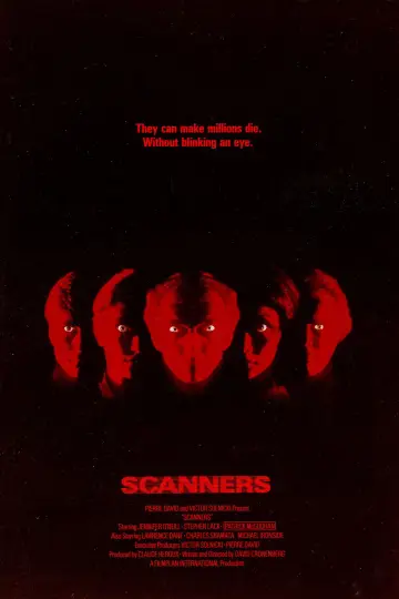 Plakat do filmu "Skanerzy" #685495