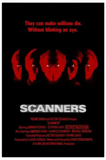 Plakat do filmu "Skanerzy" #685496