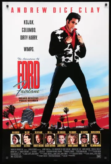 Plakat do filmu "Przygody Forda Fairlane