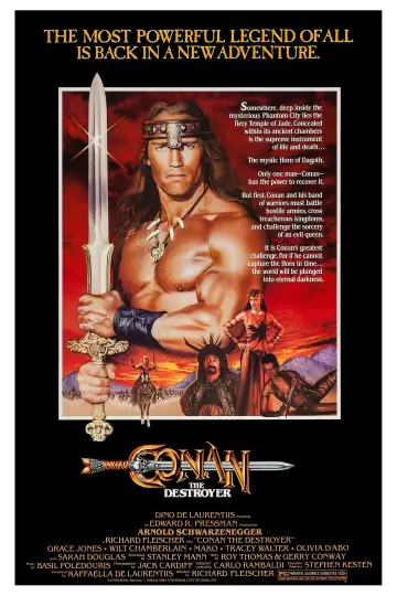 Plakat do filmu "Conan Niszczyciel" #304493
