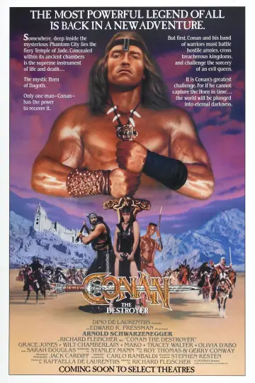 Plakat do filmu "Conan Niszczyciel" #304494