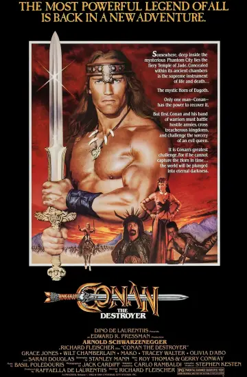 Plakat do filmu "Conan Niszczyciel" #856334