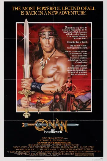 Plakat do filmu "Conan Niszczyciel" #86702