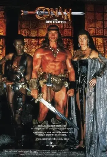 Plakat do filmu "Conan Niszczyciel" #86708
