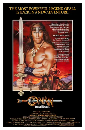 Plakat do filmu "Conan Niszczyciel" #86709