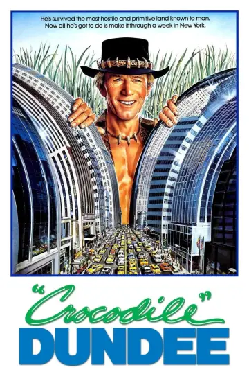 Plakat do filmu "Krokodyl Dundee" #95425