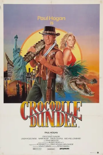 Plakat do filmu "Krokodyl Dundee" #95427