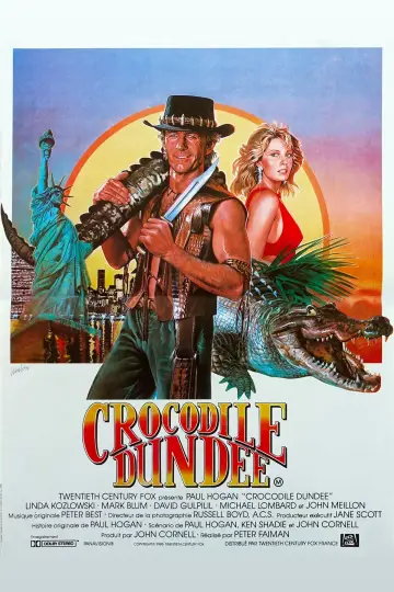 Plakat do filmu "Krokodyl Dundee" #95430
