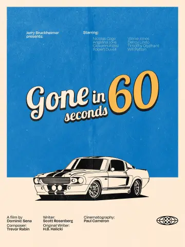 Plakat do filmu "60 sekund" #431028