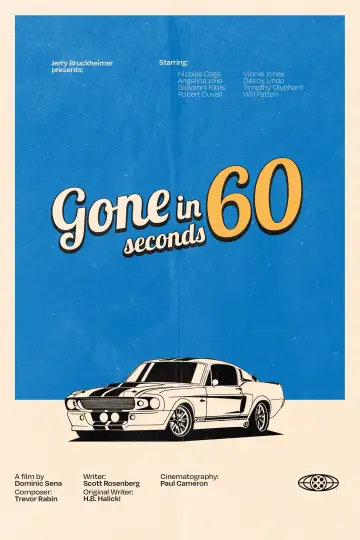 Plakat do filmu "60 sekund" #696650