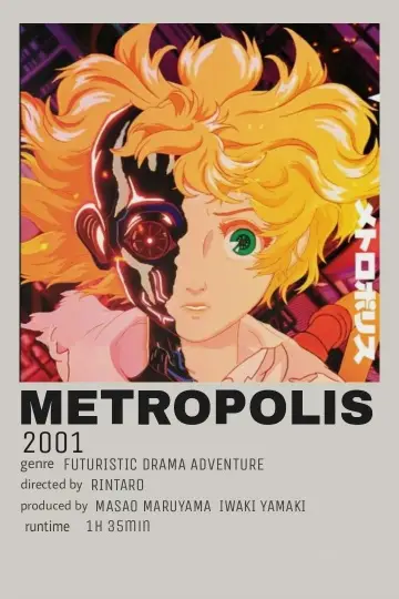 Plakat do filmu "Metoroporisu" #811650