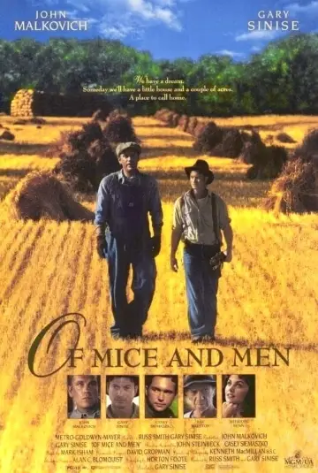 Plakat do filmu "Myszy i Ludzie" #384786