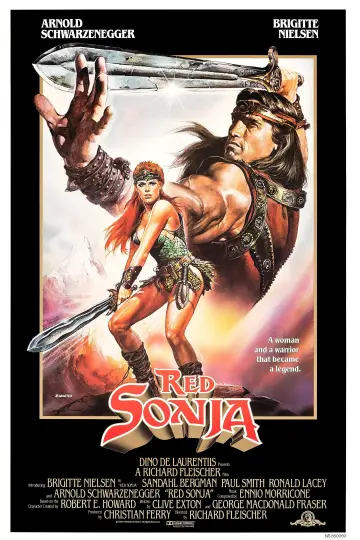Plakat do filmu "Czerwona Sonja" #120493
