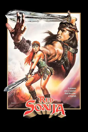 Plakat do filmu "Czerwona Sonja" #120494