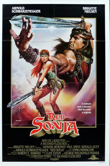 Plakat do filmu "Czerwona Sonja" #120496