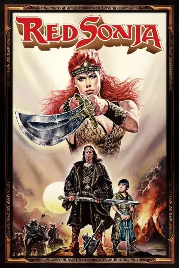 Plakat do filmu "Czerwona Sonja" #335853